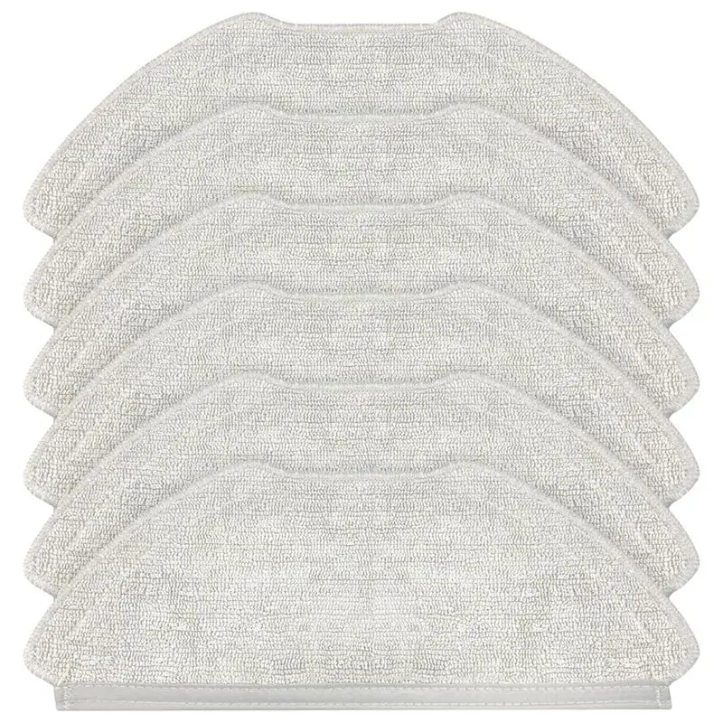 

ABXF-6 шт. сменные тканевые накладки для швабры для робота-пылесоса AIRROBO T20, запасные части для робота-пылесоса