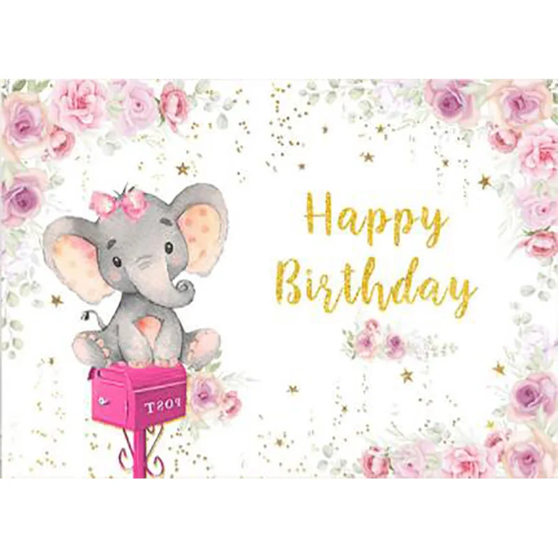 خلفيات التصوير الفوتوغرافي للحيوانات الكرتونية ، خلفية استوديو الصور ، استحمام الطفل ، حفلة عيد ميلاد المولود الأول ، مائة يوم ،