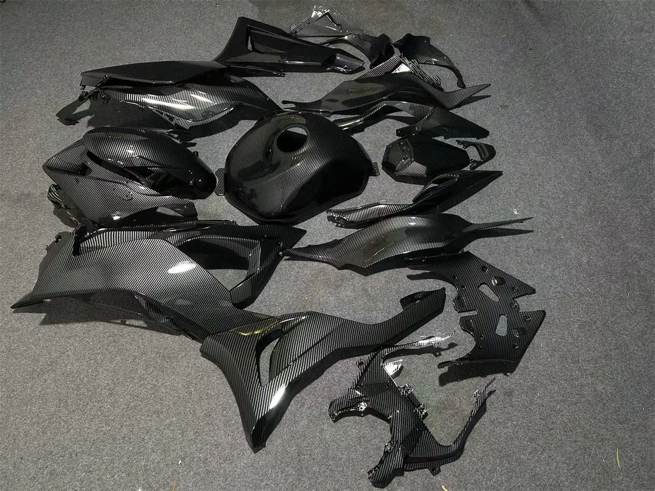 Motorcycle Molding Fairing for ZX6R 636 2024 2025 new Green Gloss Fairings Kit Ninja ZX 6R 24 25 Bodyframe Protective
