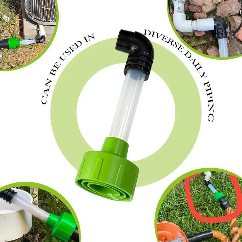 Air Conditioning Drain Pipe Unclogger For HVAC To PVC Pipes Air Conditioning Drain Pipe Cleaning Tool Condensate Adapter