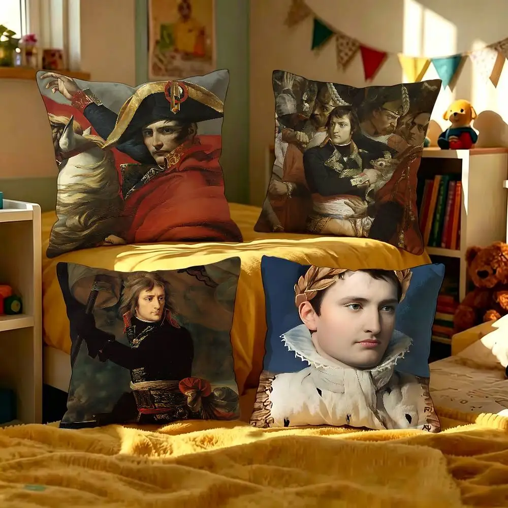 Napoleon Bonaparte Pillow Cushion Cover Pillowcase Living Room Sofa Home Decor Customized