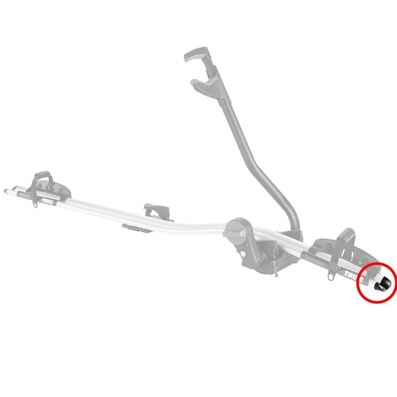 1pc Bike Cycle Carrier End Cap Plug Spare 34369 For Thule 591 Pro Ride Bike Rack Outdoor Camping RV Bike Rack Accessories