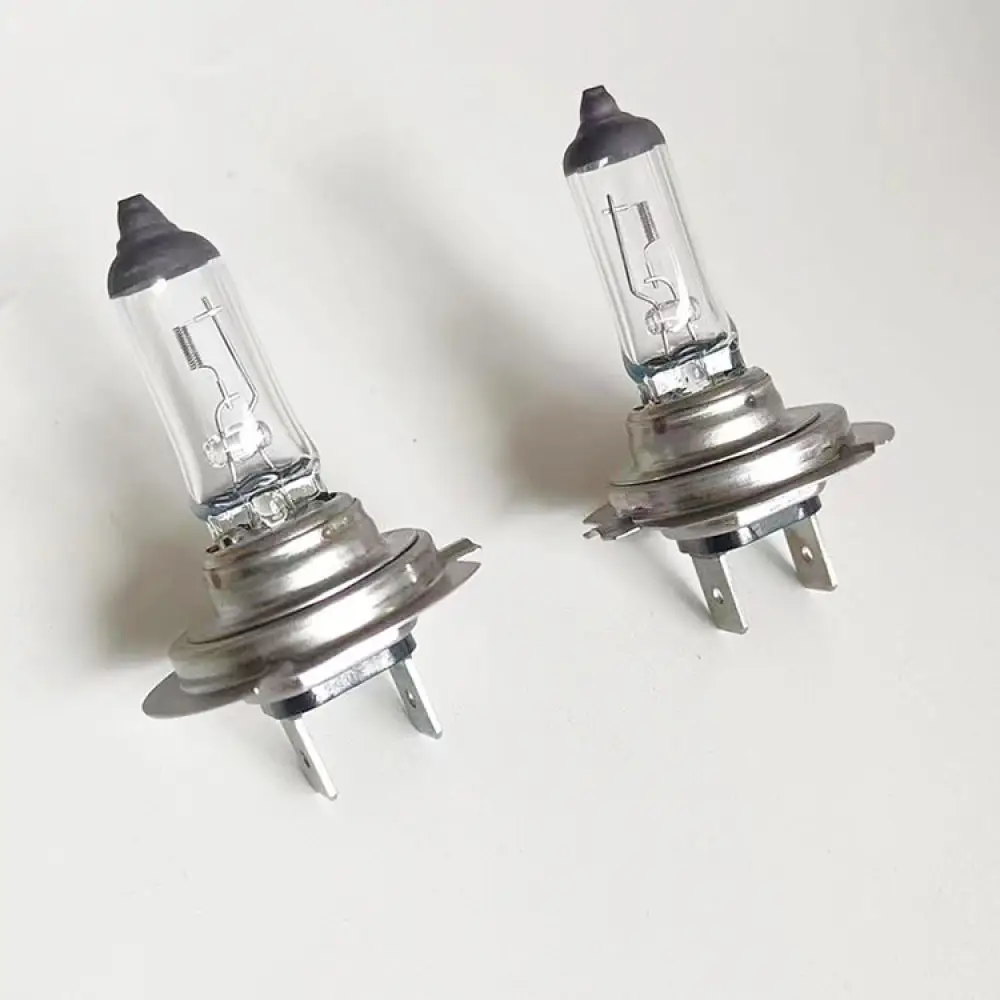 Car Halogen Headlight Bulbs H1 H3 H4 H7 12V 55W 100W Bright High Low Beam Replacement Auto Front Lamp Powerful Lighting System