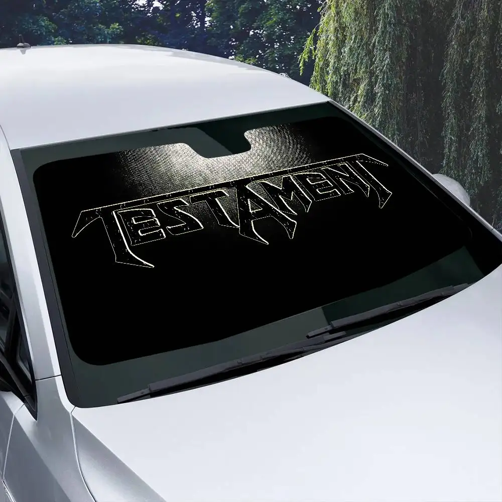 

Классический трэш-метал группа T-Testament персонализированный солнцезащитный козырек на лобовое стекло автомобильный чехол солнцезащитный козырек авто солнцезащитный козырек защита от солнца