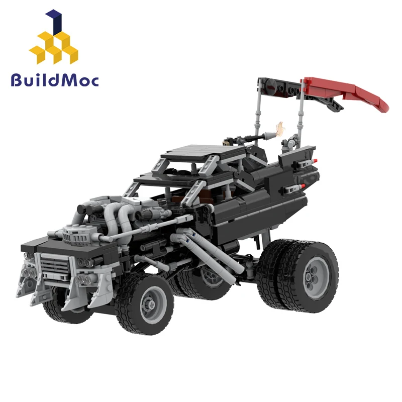 

Off-road vehicle model, popular movie-themed creative MOC building blocks, ideal gift choice for Halloween and Christmas