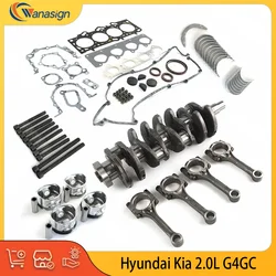 AUTO Engine Overhaul Rebuild Kit FOR Hyundai Kia 2.0L L4 GAS DOHC 2.0 L G4GC 1999-2012