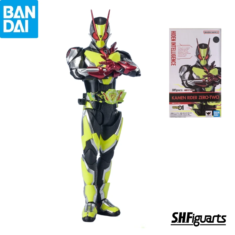 In Stock 100% Original Bandai S.H.Figuarts SHF Tokusatsu KAMEN RIDER ZERO-TWO  Action Figure Toys Collection Model Gift