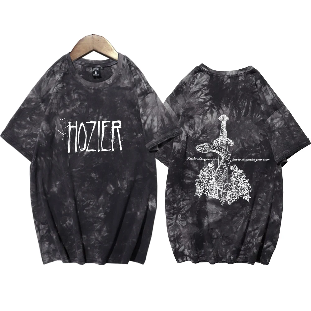 

2024 Hozier Hozier From Eden Tie Dye Shirts Unisex Harajuku Oversized T Shirt Summer Tee Tops Regular Printing Casual