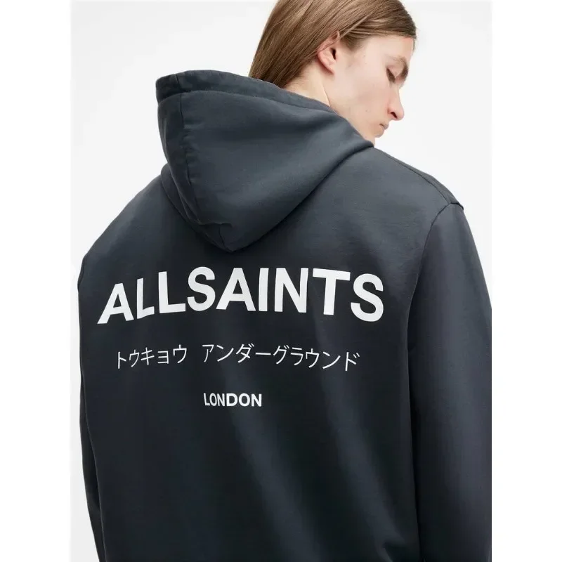 2025 New Vans Hoodies Letter Allsa Iinta Printing Pullover  Cotton Fleece Hoodie Women Harajuku Aesthetic Long Sleeve Sweatshirt