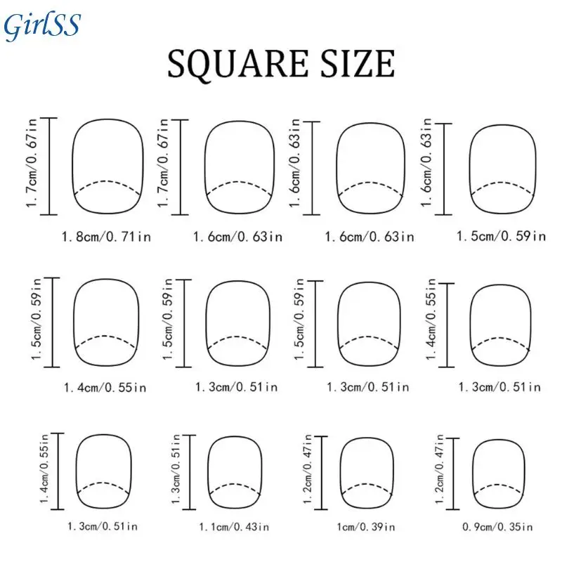 Presse carrée sur ongles fleur faux ongles colles sur ongles paillettes acrylique faux ongles T4MB