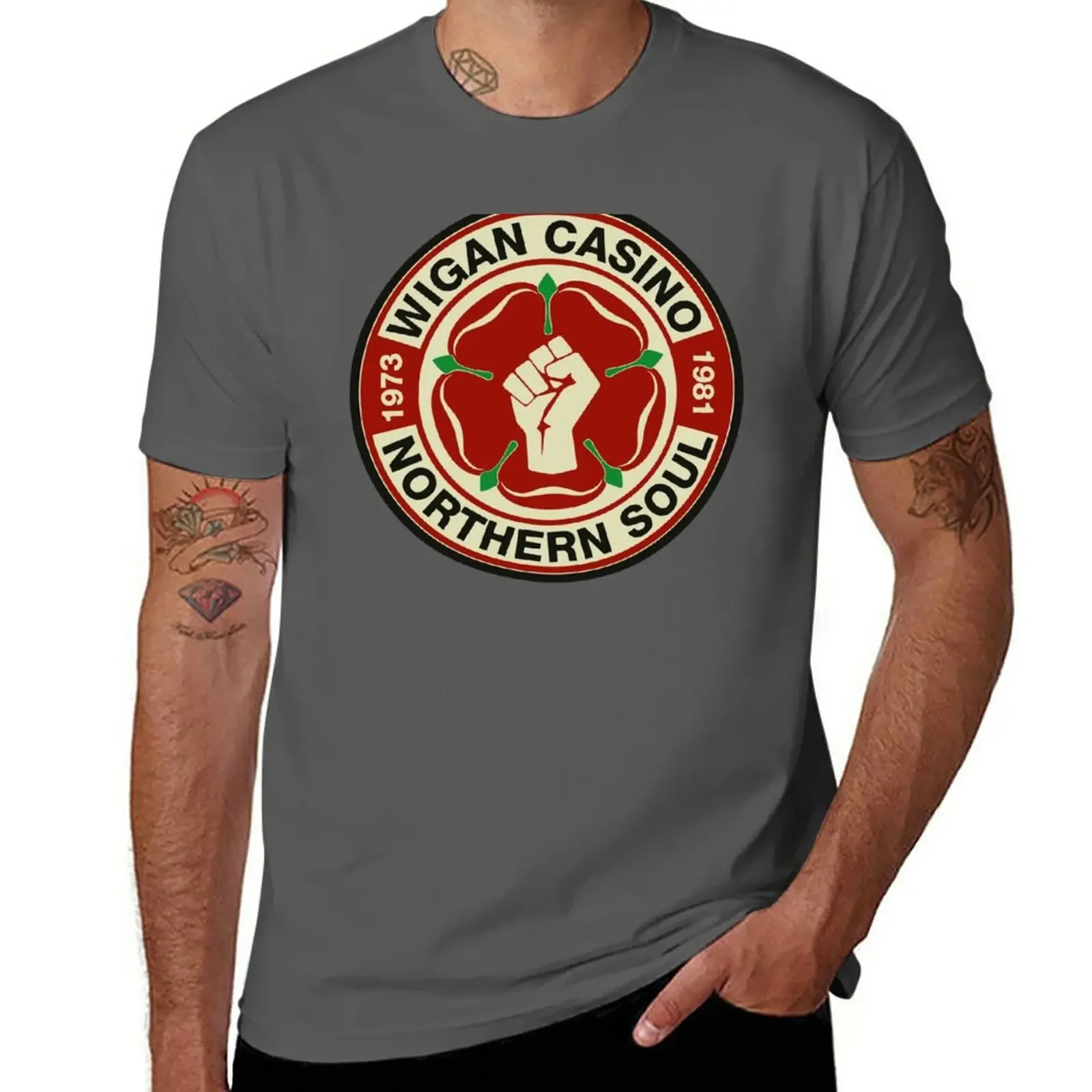 New model Fashionable and Innovative New Wigan Casino Northern Soul T-Shirt kawaii clothes anime hippie clothes custom t sh