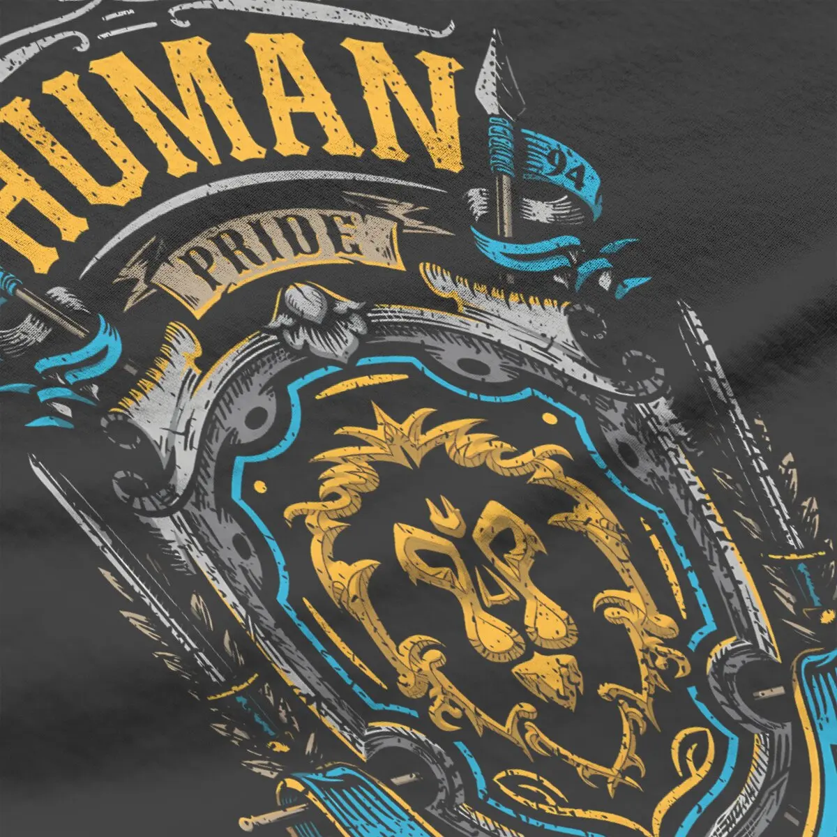 Menschlicher Stolz Frauen T-Shirts Welt von Warcraft ästhetische Vintage weibliche Kleidung lose Grafik Kurzarm