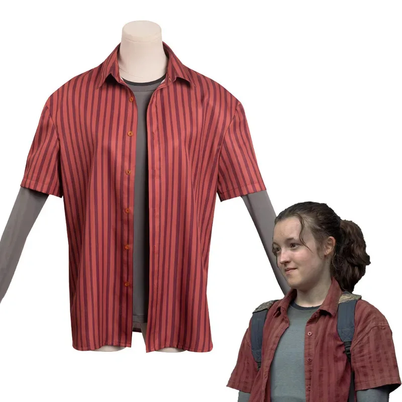 

Последний ТВ из нас Элли Косплей Костюм для девочек Женская куртка Рубашка Фантазия Хэллоуин Карнавальная вечеринка Ролевая маскировочная одежда