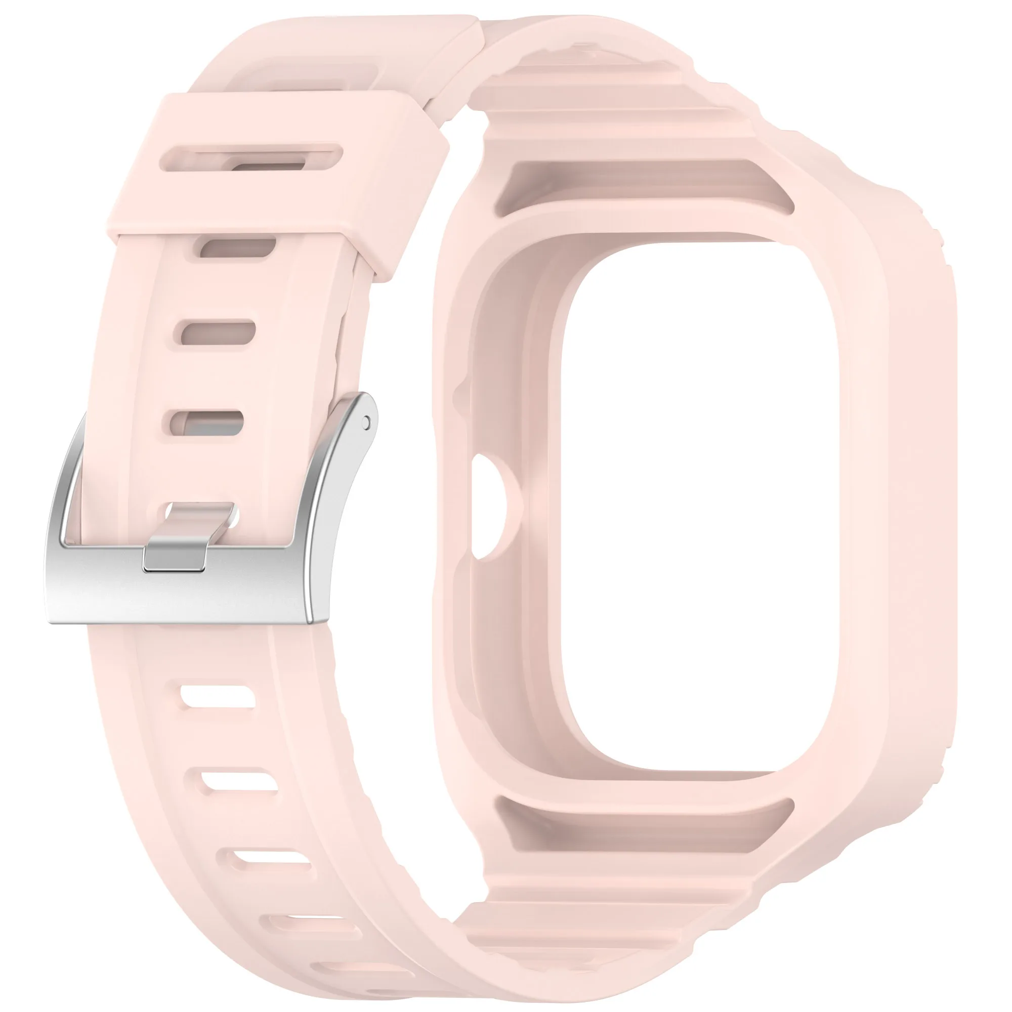 Silicone WatchBand Strap For Redmi Watch 4 SmartWatch WristBand Redmi Watch4 Band + Protective Case Protector Cover