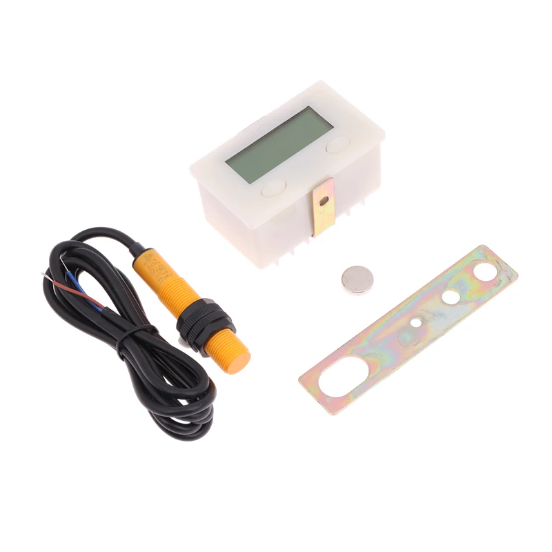 Proximidade Digital Industrial Interruptor Sensor Magnético, Digital Eletrônico, 5 Display, Punch Counter, Indução Automática