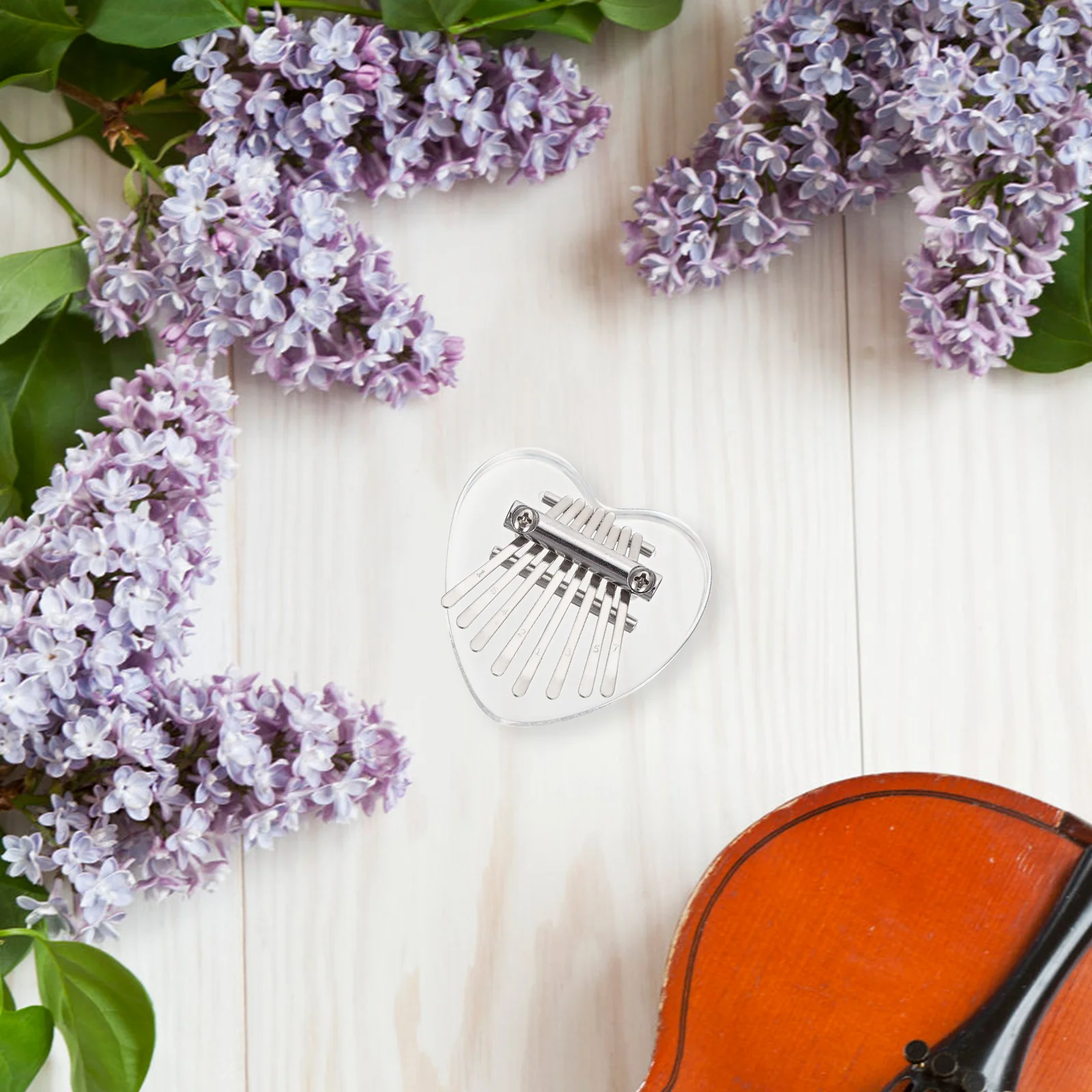 

8 -tone Mini Kalymba Beginners Kalimba Finger Piano Music Plaything Musical Instrument Supply for Gift Harp Thumb