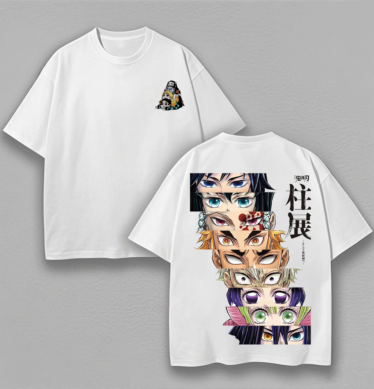 

Мужская футболка, мужская спортивная футболка, мужская футболка с коротким рукавом, с принтом на спине, с изображением глаз аниме-персонажей, красочный ирис