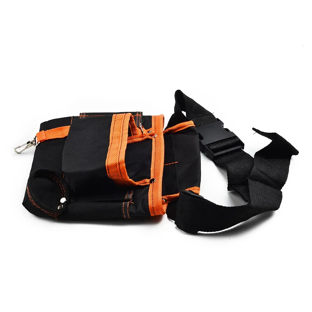 

1Pcs Electrician Oxford Cloth Waist Bag Multifunctional Tool Pouch Belt Waist Bag 26x21.5cm 7 Pocket Holster Storage Holder