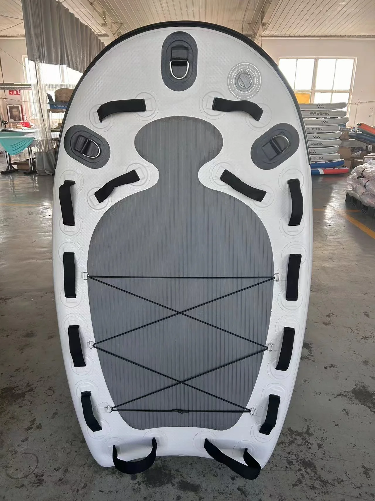 Surf Rescue Water Sport Platform Craft Inflatable Rescue Board Drop Stitch Inflatable Jet Ski Sled