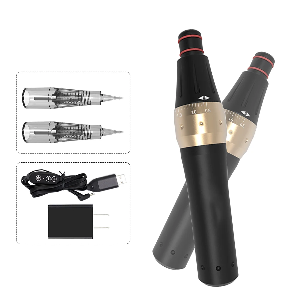 M7 High Quality Professional Tattoo Machine Microblading Body Eyebrow Lip PMU Gun Pen Needle Permanent Makeup Supplies