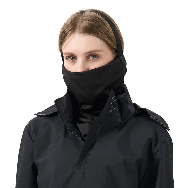 Зимняя новая стильная теплая маска