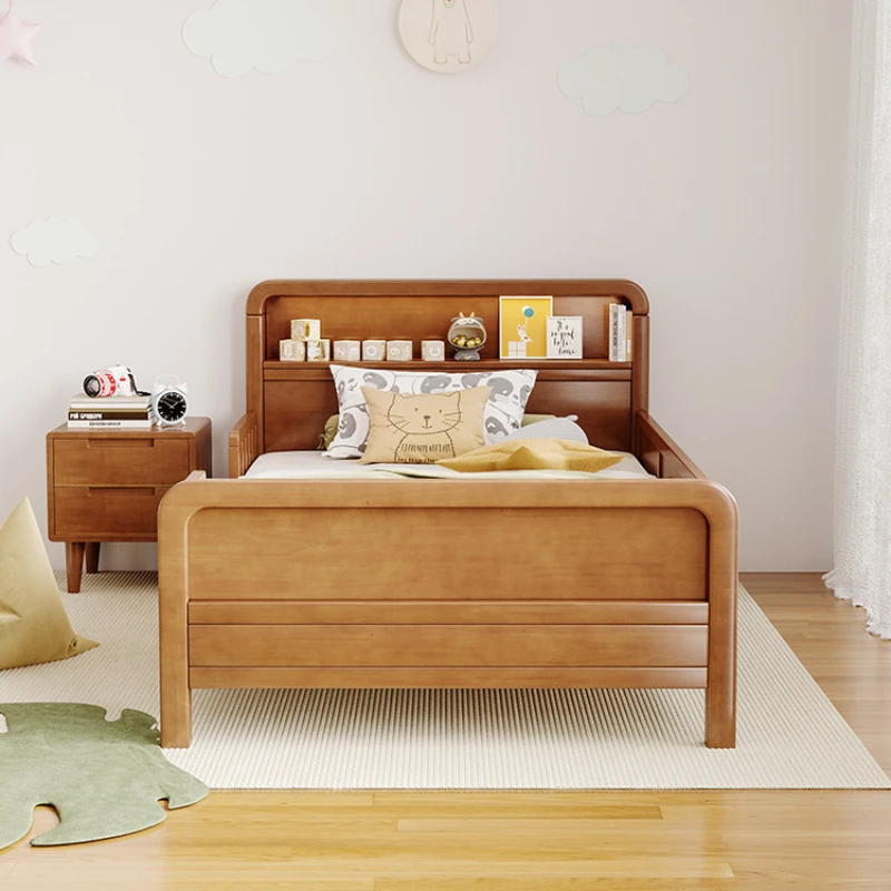 Modern Double Children Beds Solid Wood Toddler House Wooden Princess Children Beds Loft Luxury Meuble Enfant Furniture SR50CB