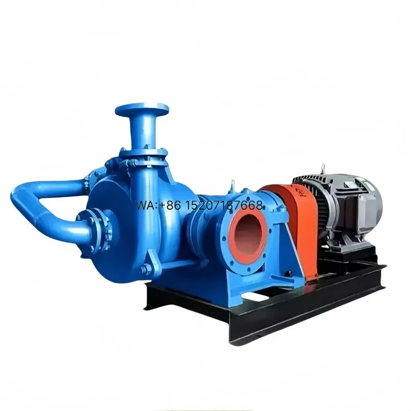 Wmwmnu Semi Open Impeller Filter Press Feed Pump Horizontal Centrifugal Anti Clog for Mineral and Sludge Dewatering