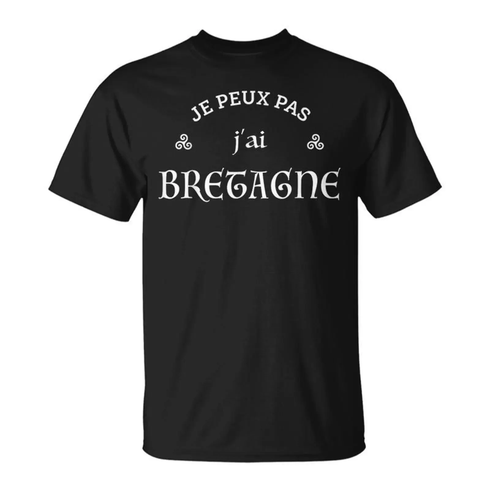 Breton Humor I Can't Have Brittany Triskel Breizh T Shirt Cadeauxyz vintage Washed Soft Slightly designer clothes Stylish