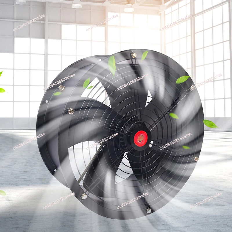 External rotor axial flow fan, circular duct fan Industrial plant ventilation fan Extraction fan 220v