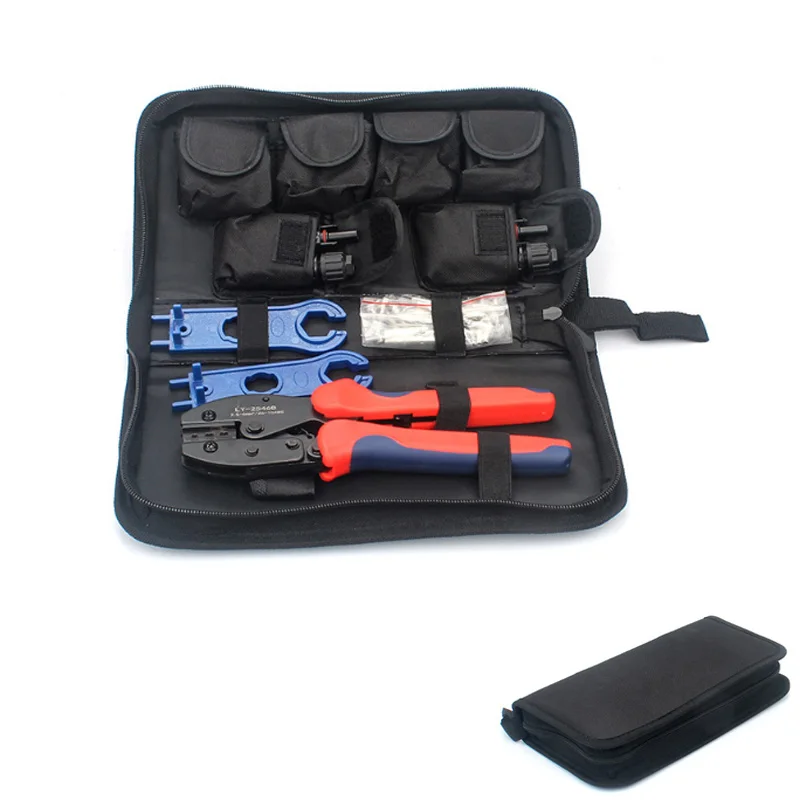Professional MC4 Solar Energy Systems PV Crimping Tools Kit Electrical Tools Set Wire Stripper Wire Stripper Installation Set
