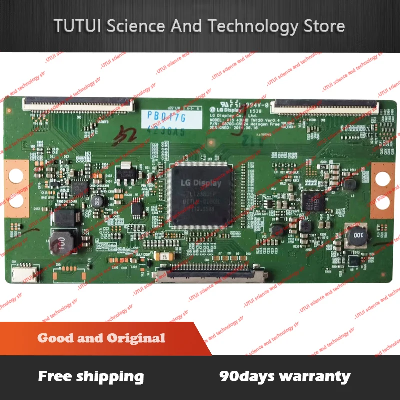 Tcon 6870C Logic Board 6870C-0552A for  Vizio   TV Board placa V15 43UHD TM120 Ver0.4 Original T-con Card