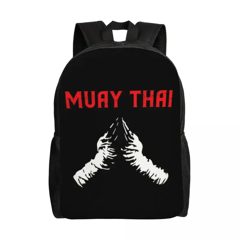 

Best Muay Thai Fighter Backpack School Laptop Bookbag Combat Sports Boxing Gym Workout Fitness College Student Daypack Bags