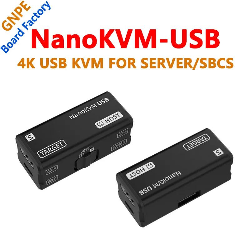 Sipeed NanoKVM-USB 4K USB KVM is suitable for Server/SBCs