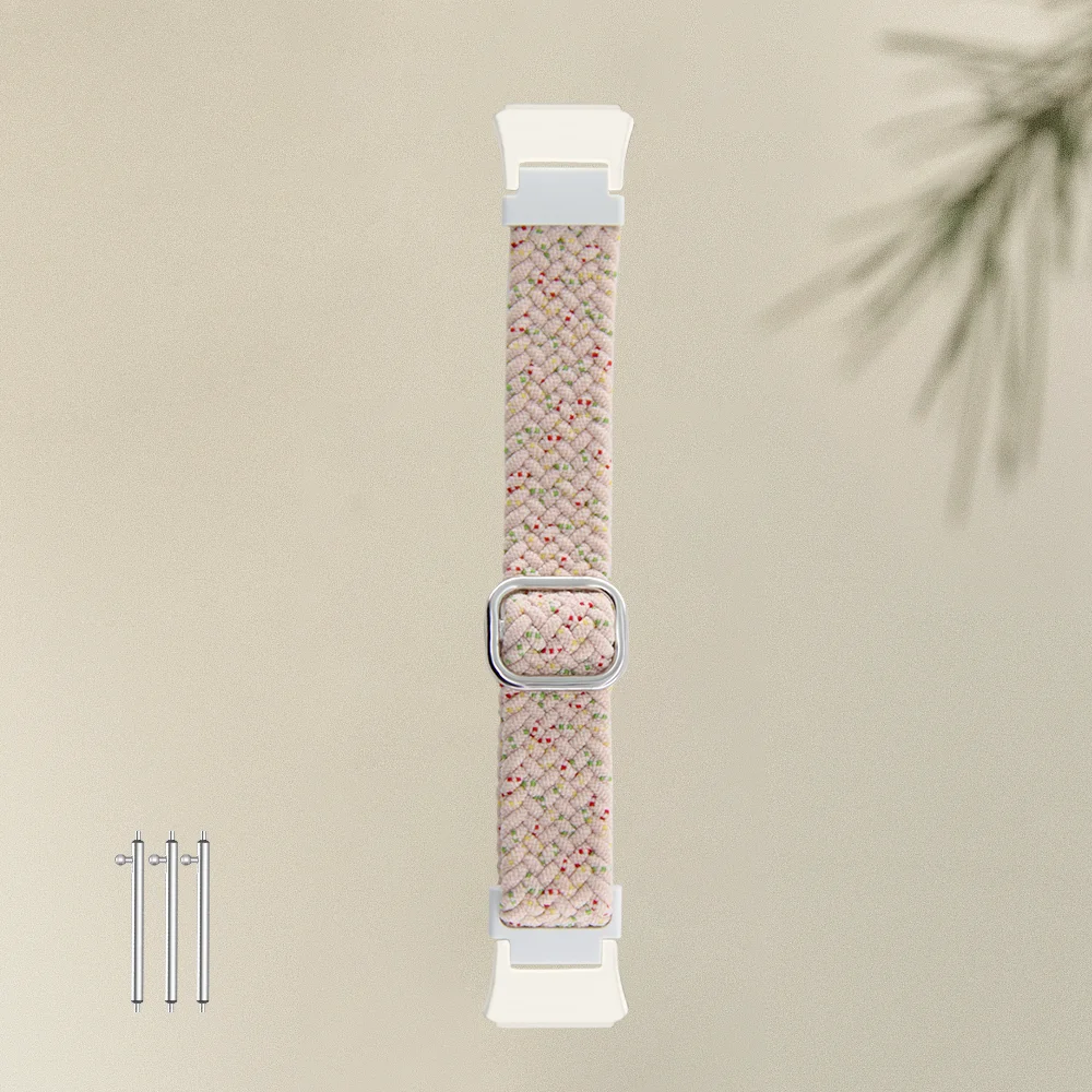 

Return Braided Slide Buckle Strap For Huawei Band 7 Quick Release Breathable Nylon Adjustable Sport Smartwatch Band Men Women