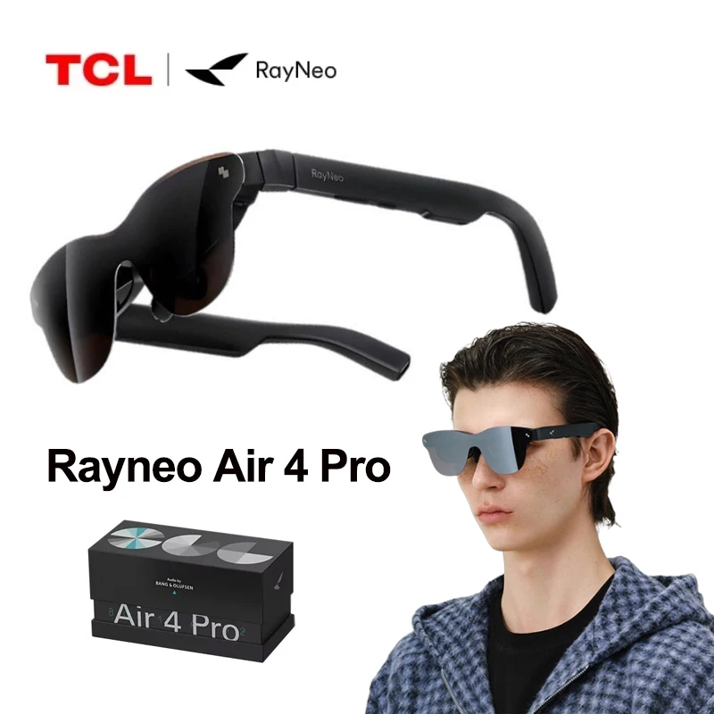 RayNeo Air 4 Pro Pocket TV Smart AR Glasses AI HDR Movie Viewing