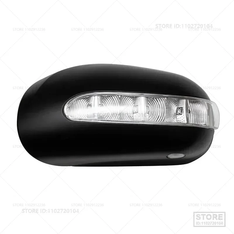 For 2000-2006 Mercedes-Benz S430 S500 S600, S55 AMG (W220) Mirror Housing Back Cover (Matte Without Paint) 2208100964 2208101064
