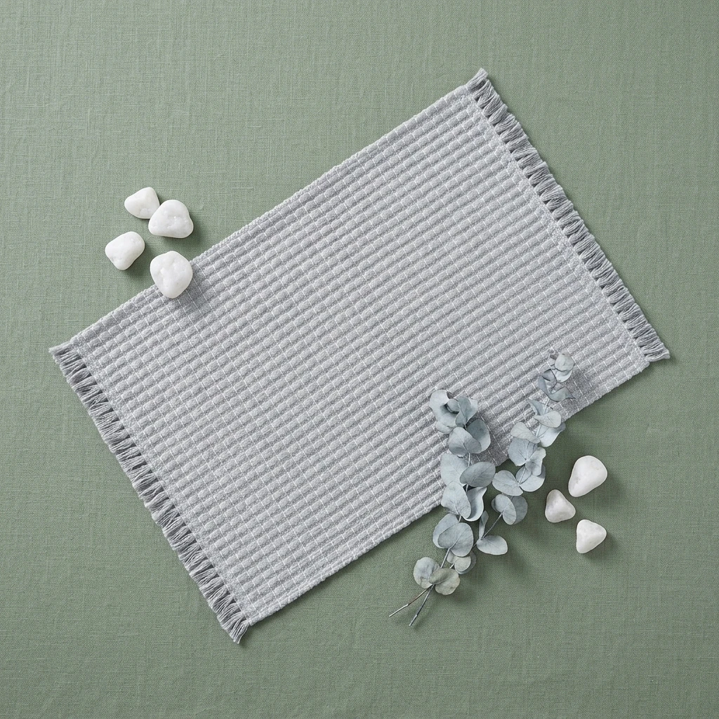 Premium Woven Floor Mat with Tassels High Quality Durable Absorbent Household Bathroom Entrance Carpet Advanced Design Enhanced