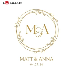 Personalized Wedding Vinyl sticker | Dance Floor Decal | Vinyl Floor  decoration | Wedding Mirror  Window Decal E875