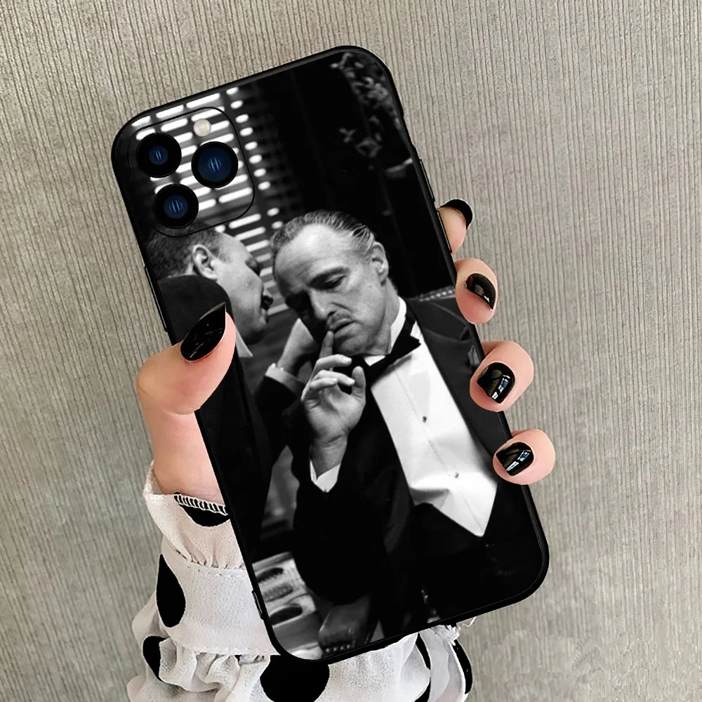 Film The Godfather Phone Case For iPhone 8 11 12 13 14 15 Mini X XR XS PRO MAX Plus Shell