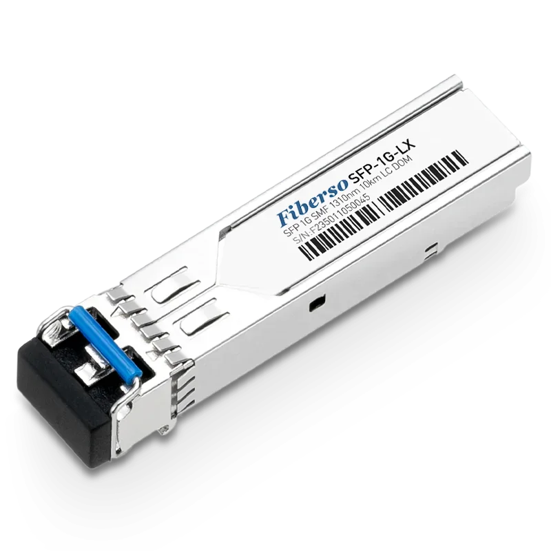 

Fiberso 1000BASE 1.25G SFP Module LR 10Km DUPLEX LC SM Fiber Optical Transceiver Compatible with Cisco Switches