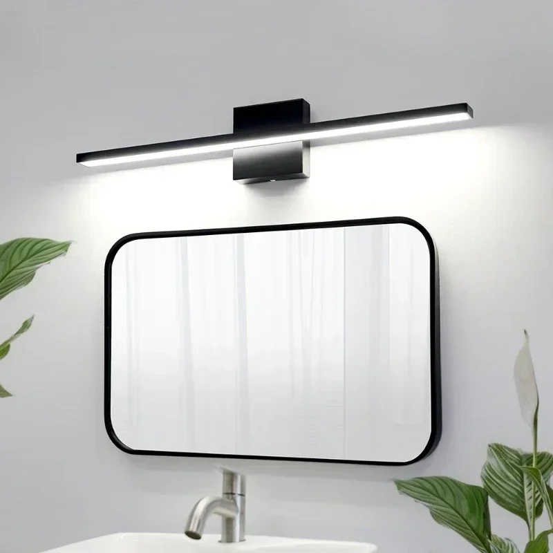 

Modern LED Mirror Front Lamp Toilet Kitchen Bathroom Mirror Headlight Makeup Fill Light Mural Lighting Decoration Wall Lamp