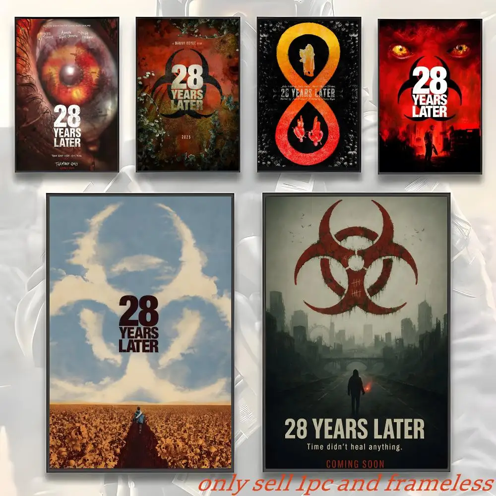 28 Years Later Movie Horror Poster Gift with prints Home bedroom living room decoration promotion and display