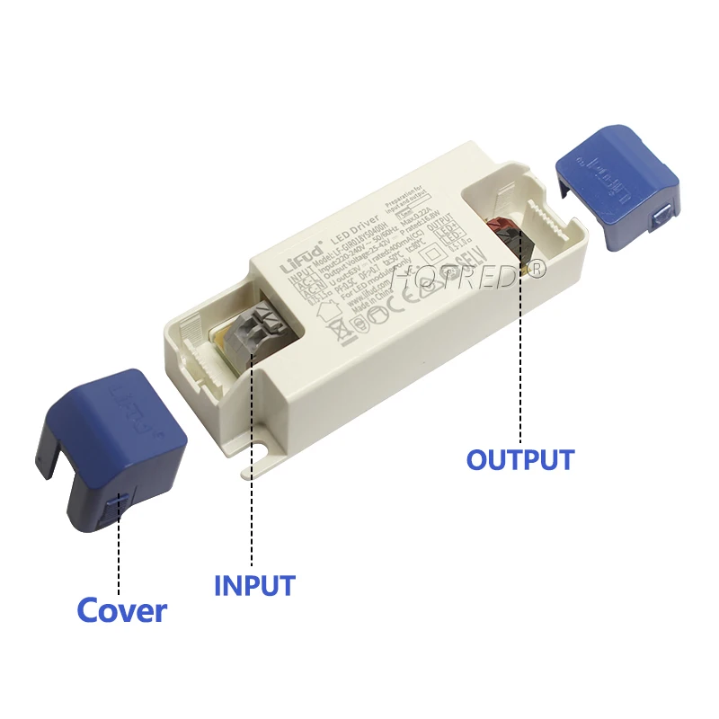 LED Driver LiFud LF-GIR009YS LF-GIR013YS series 25-42V 135mA 160mA 180mA 200mA 250mA 300mA 350mA CE CB TUV SAA RCM Certification