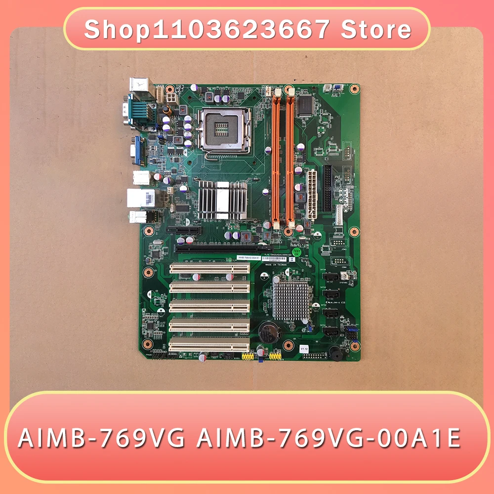 For Advantech 775/G41 Industrial Control Motherboard AIMB-769VG AIMB-769VG-00A1E