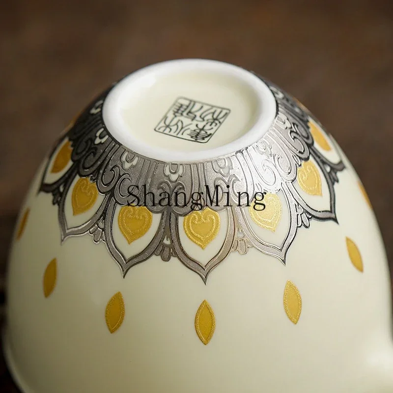 

CL Dunhuang Yinlian Fair Cup Tea Sea Ceramic Public Cup Kung Fu Tea Set Household Small Uniform Cup Separate