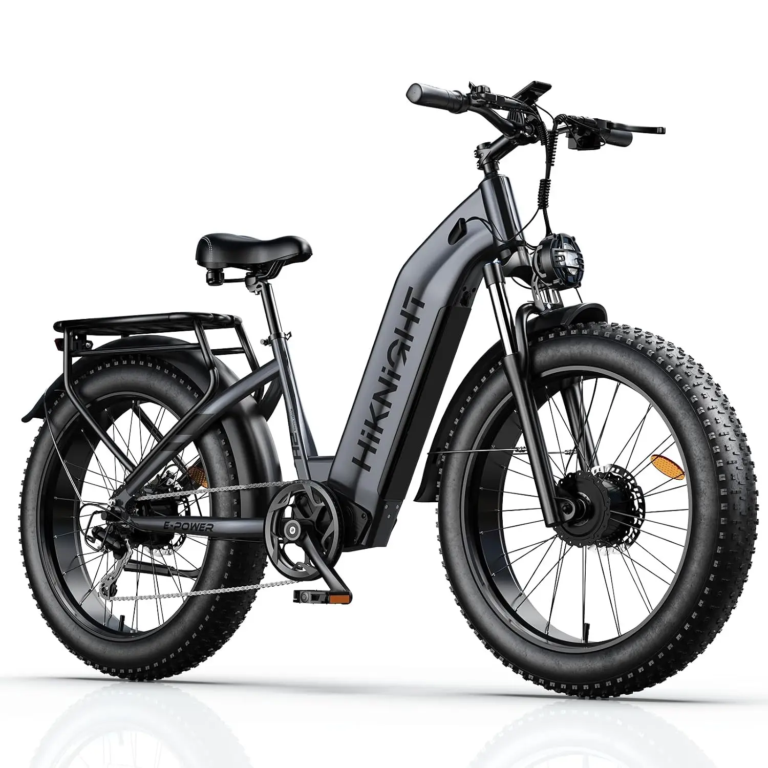 Dual Motor Electric Bicycle 4000W 52V 20AH Battery Adults Off-Road Mountain E-Bike, Customized