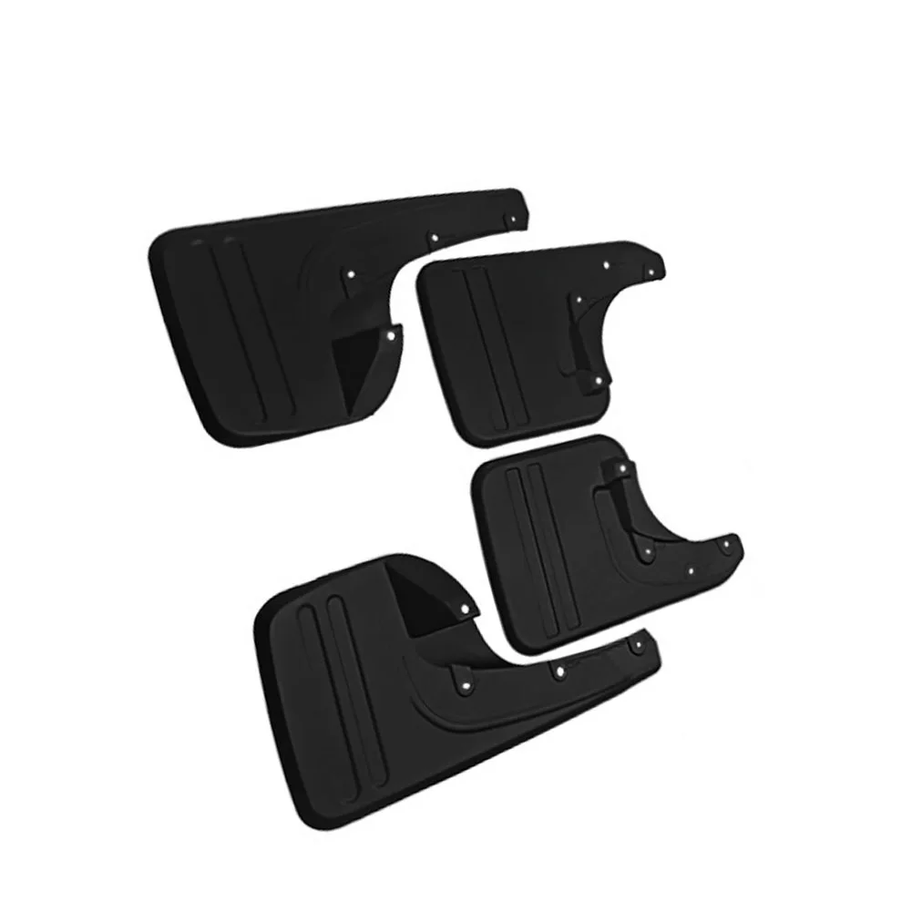 Guardabarros ABS para ruedas delanteras y traseras, Protector de neumáticos Compatible con Hilux VIGO 4WD (12), 2006-2014