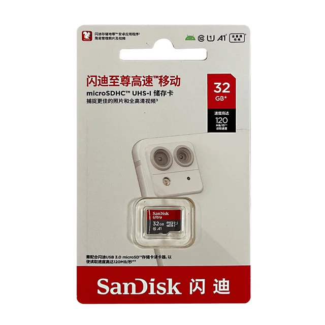 SanDisk Ultra MicroSD Card 32GB MicroSDHC A1 UHS-I Class10 64GB 128GB 256GB 512GB 1TB MicroSDXC Perfect for Full HD Video 5 SanDisk Ultra microSD Card – 32GB to 1TB, A1, UHS-I Class 10, microSDHC / microSDXC – view 5