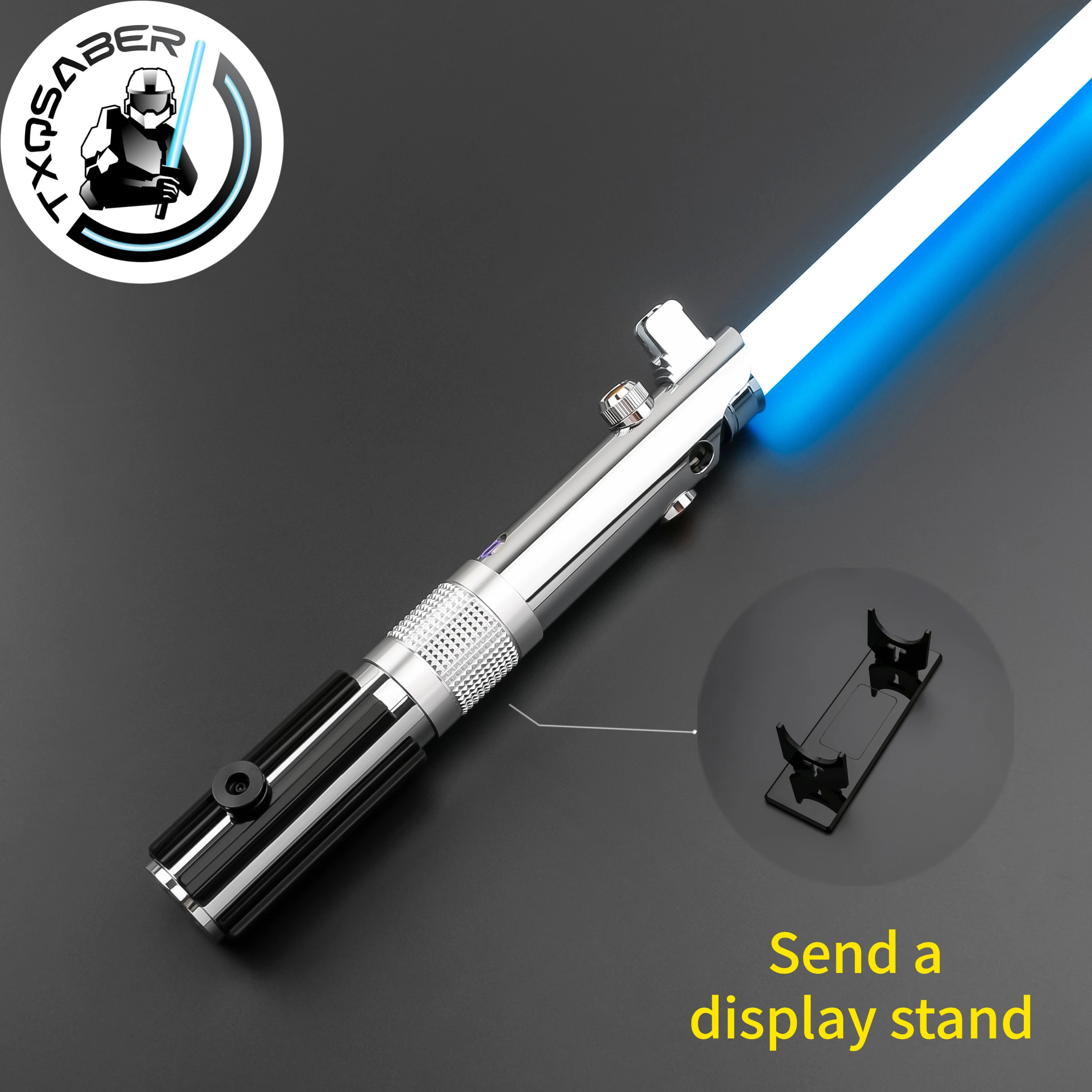 Spada Laser TXQSABER Anakin SE con Manico in Metallo per Duelli Pesanti, FOC Smooth Swing, Giocattolo Cosplay per Adulti