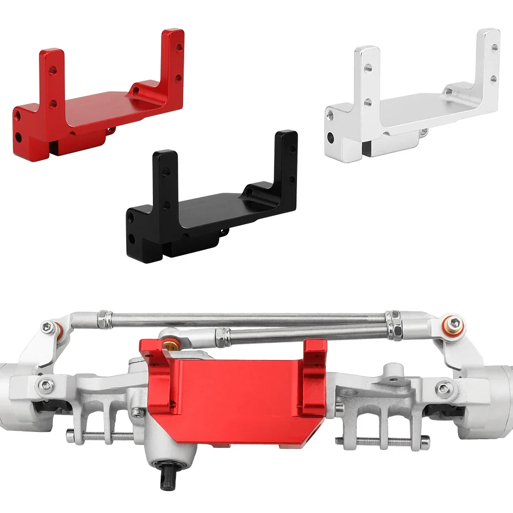 SCX10 III Servo on Axle Mount AR45P Portal Axle 4-link Suspension for 1/10 RC Crawler Car SCX10 III Aluminum alloy Upgrade Parts